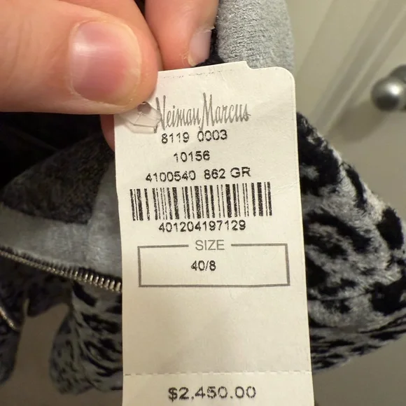 $2450 NWT Alaia Alaïa Paris Maille Velours Leopard Jacket - Picture 6 of 6